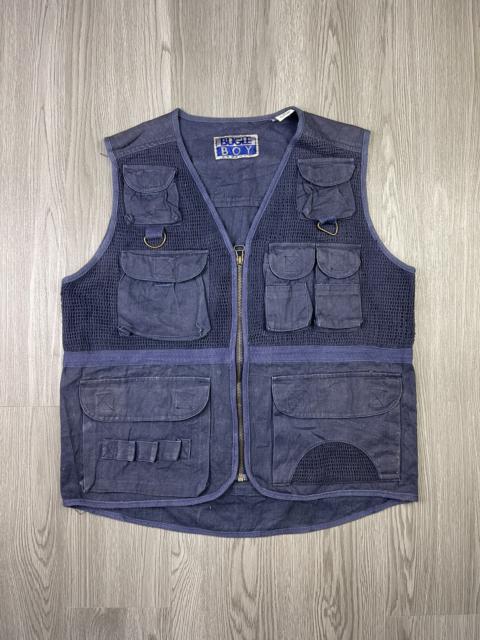 Other Designers Tracey Vest - Vintage Bugle Boy multi pocket tactical utilities vest