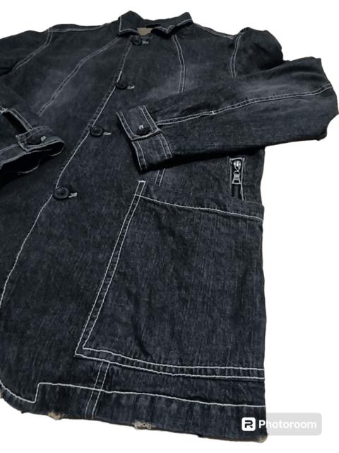 Other Designers If Six Was Nine - ALLFIX DESIGN SEASONED DENIM CHORE JACKET