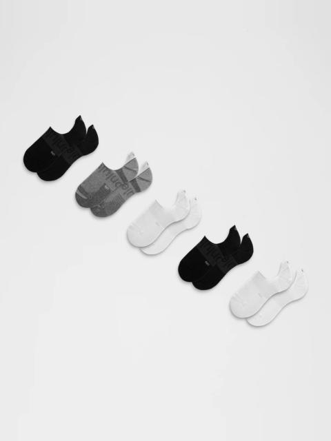 lululemon Unisex Power Stride No-Show Socks 5 Pack *Updated