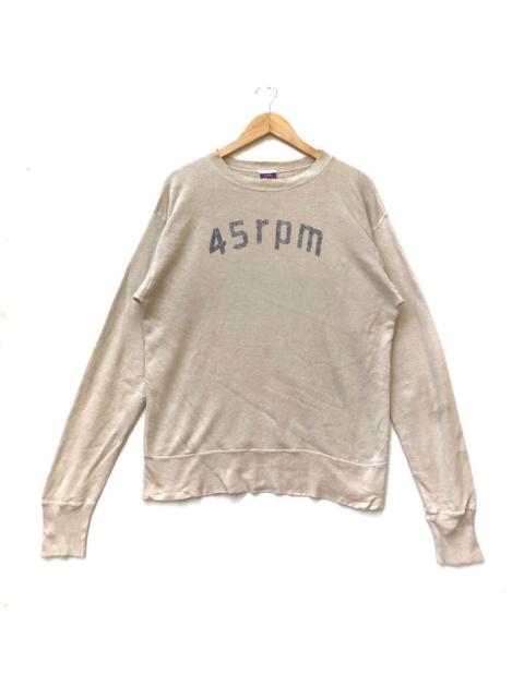 Other Designers 45rpm Japanese Brand Sweatshirt