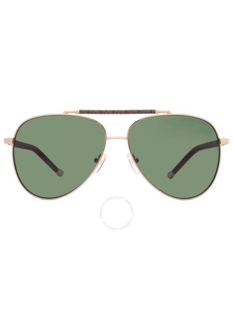 MICHAEL KORS Michael Kors Green Pilot Ladies Sunglasses MK1146 10143H 59