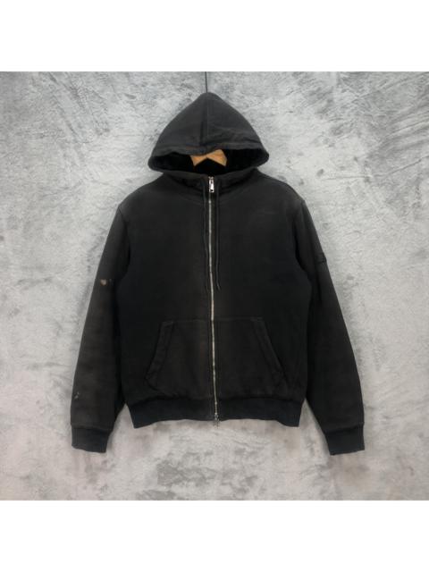 Other Designers Luxury - Trashed Armani Exchange Sherpa Hoodies #5790-207