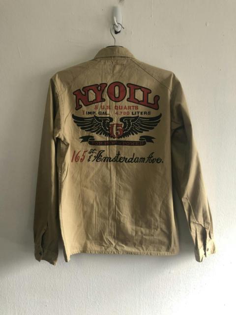 Other Designers Japanese Brand - MWS Borubic Long Shirt Pearl Snap Amsterdam Flat Head