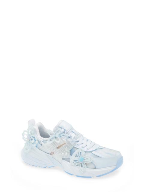 Nike Nike V2K x Susan Fang Run Sneaker in Blue Tint/Blue/Multi Color at Nordstrom