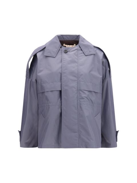 Marni Marni Nylon Jacket Dark Ash Women