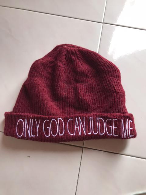 Other Designers Japanese Brand - Only God Can Judge Me Beanie