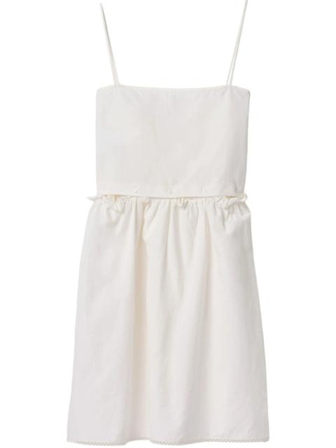 Miu Miu logo-print dress