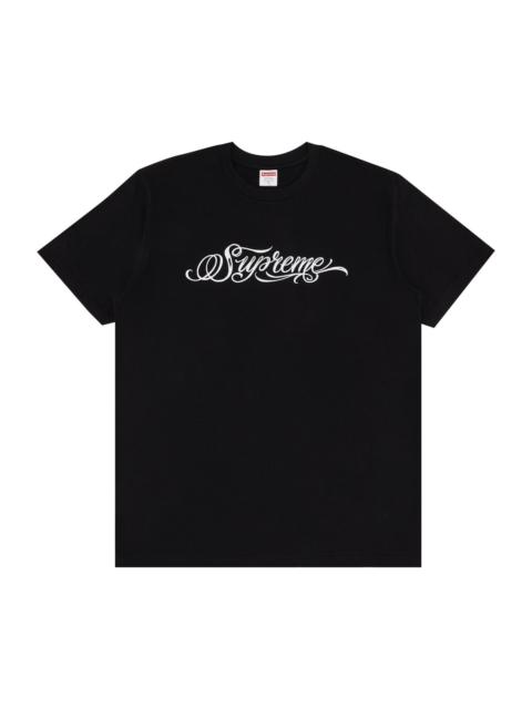 Supreme Supreme Script Tee 'Black'