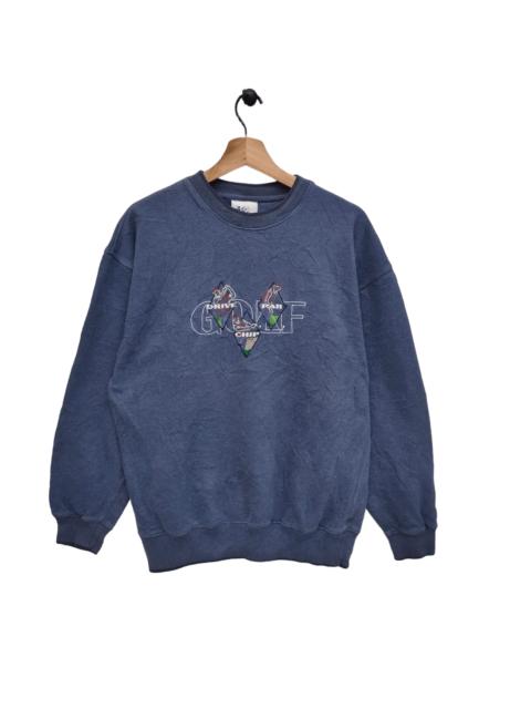 Other Designers Vintage 90s MCcc Sport Golf Embroidery Sweater