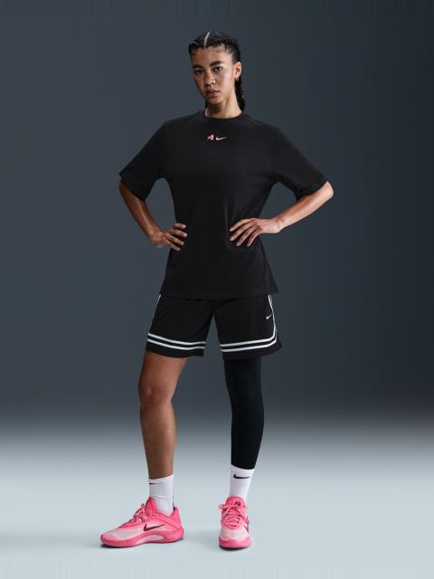 Nike A'ja Wilson Women's A'symmetric Mid-Rise Single-Leg Basketball Leggings