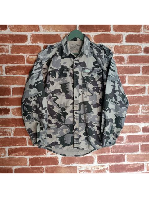 Other Designers 🔥Vintage EVEN RIVER Camo Workers Shirt 🔥