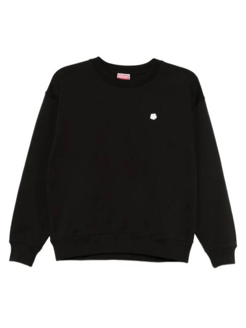 KENZO Kenzo Boke Flower Embroidered Cotton Sweatshirt