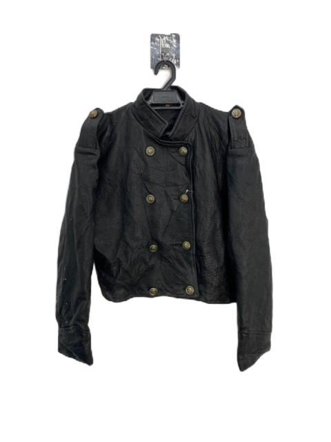 Other Designers Other × Vintage - VINTAGE CROPPED LEATHER JACKET