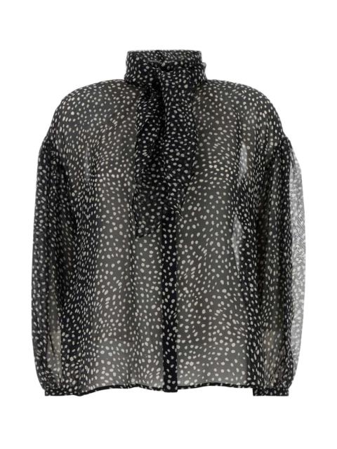 Max Mara Max Mara Women Printed Silk Etere Blouse