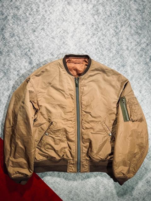 visvim visvim thorson jkt spot air force jacket mud-dyed coat MA1 23AW