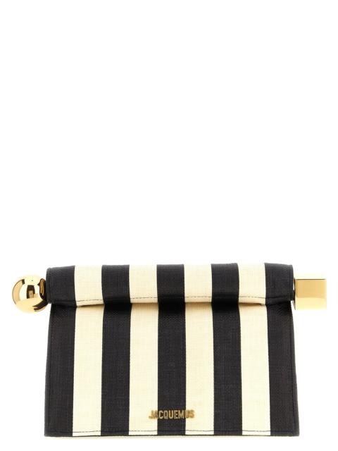 JACQUEMUS Jacquemus Women 'La Pochette Rond Carré' Clutch