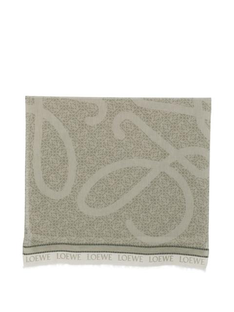 Loewe Loewe Paula's Ibiza Women Anagram Cotton Sarong