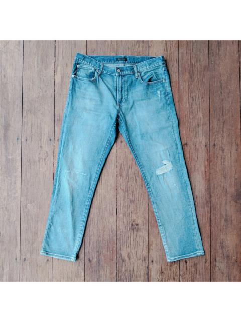 Other Designers Straight Faded - Japanese Brand Distressed Faded Trousers Jeans Pants