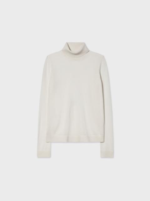 CO Slim Turtleneck in Fine Cashmere