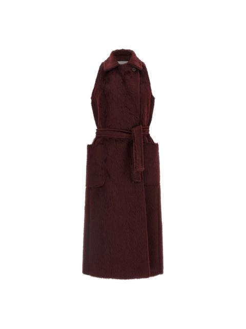 Max Mara MAX MARA Abbozzi Bordeaux Coat New & Authentic (Women's size