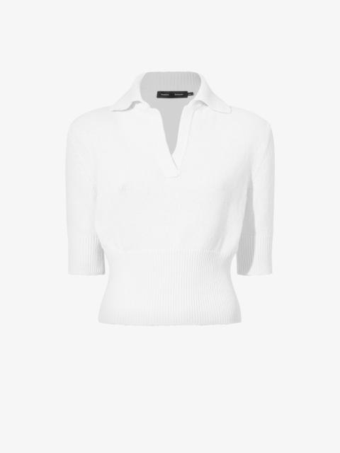 Proenza Schouler Reeve Polo in Cotton