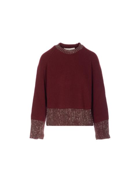 Golden Goose Golden Goose Women Embroidered Rhinestones Sweater