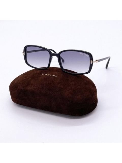 TOM FORD NEW TOM FORD BONHAM TF923 01B WOMEN SUNGLASSES FT0923/S