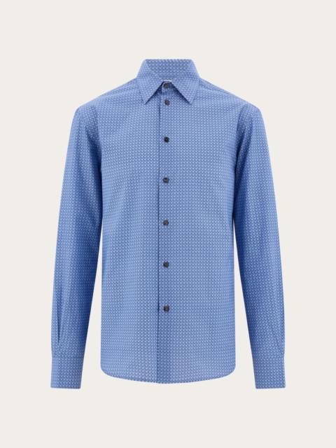 FERRAGAMO Ferragamo Monogram shirt