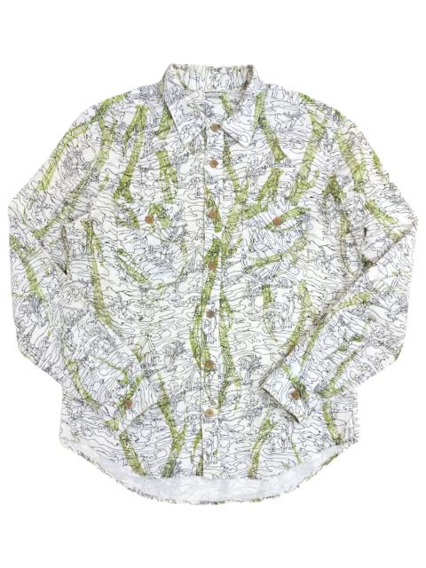 Other Designers RARE! BIG JOHN JAPAN ABSTRACT ART "JAEGER"