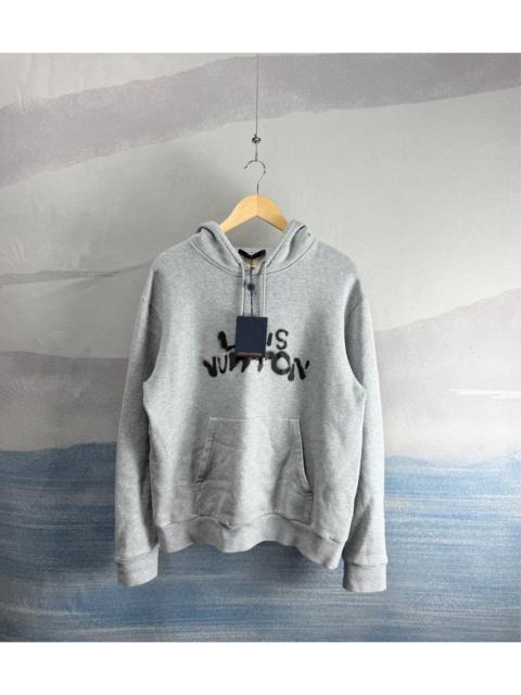 Louis Vuitton Louis Vuitton Grey Neon Portrait Hoodie