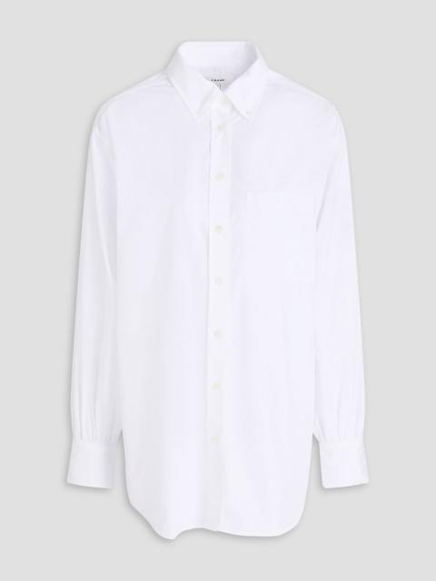 FRAME The Monday cotton-poplin shirt