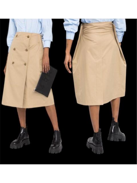 Maison Margiela Runway 2021 MM6 Trasformative A-Line Midi Skirt