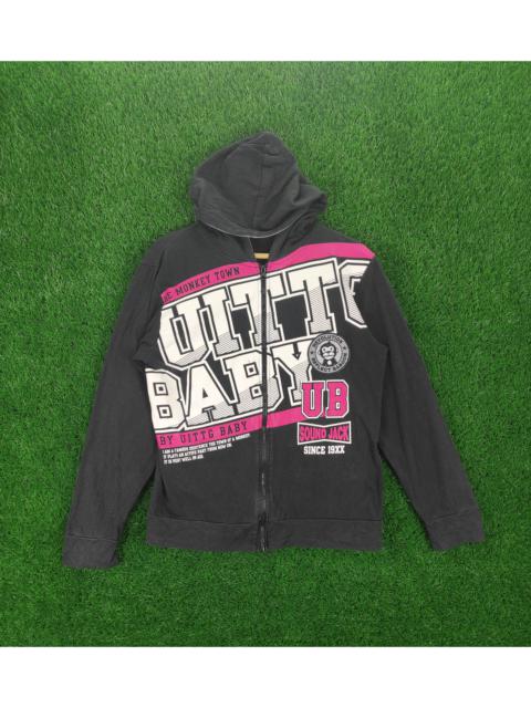 Other Designers Japanese Brand - Uittg Baby Hoodie Zipper Inspired Bape