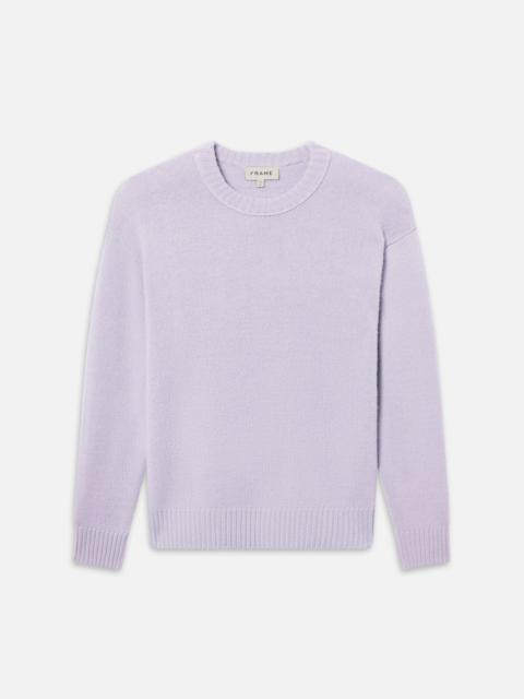 FRAME Cashmere Crewneck Sweater in Old Lavender