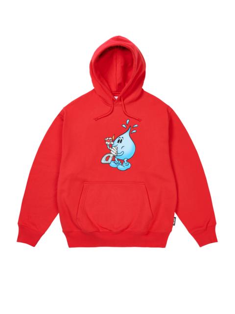 PALACE PALACE WORLD INDUSTRIES HOOD RED