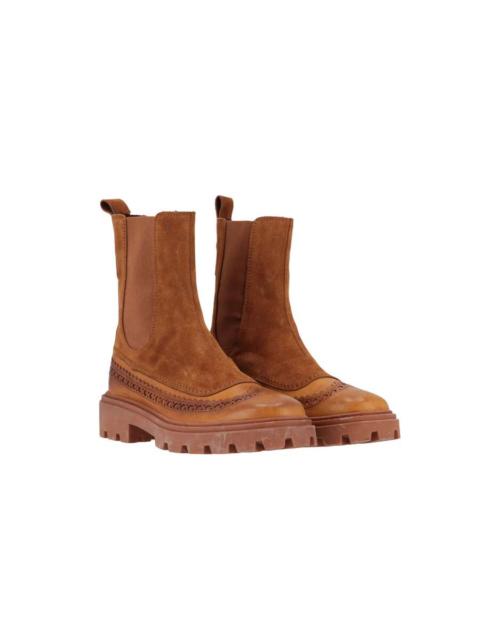 Tod's Tods Womens Mustard Boot, Size 7