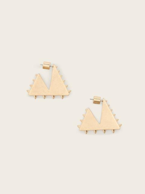 ALLSAINTS MAE SPIKE SMALL EARRINGS
