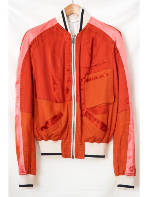 Haider Ackermann satin panel jacket