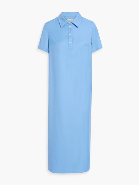 Loulou de Saison Bira wool-twill midi shirt dress