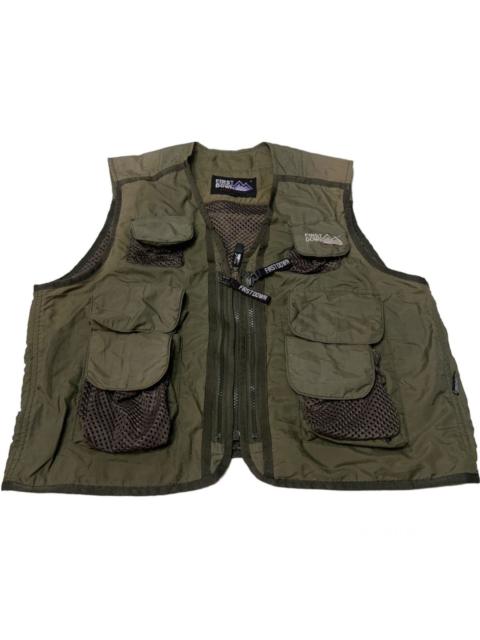 Other Designers Vintage First Down Multipocket Vest Sunfaded