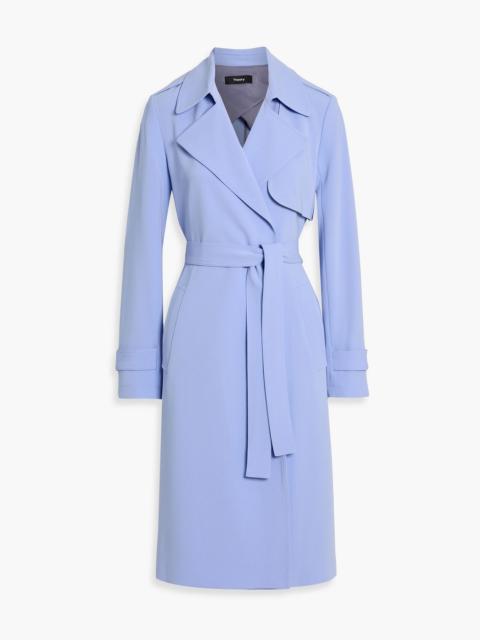 Theory Crepe trench coat