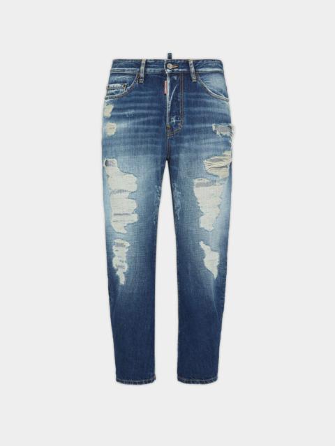 DSQUARED2 MEDIUM FRADED WASH BRO JEANS