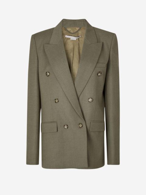 Stella McCartney DOUBLE BREASTED WOOL BLAZER