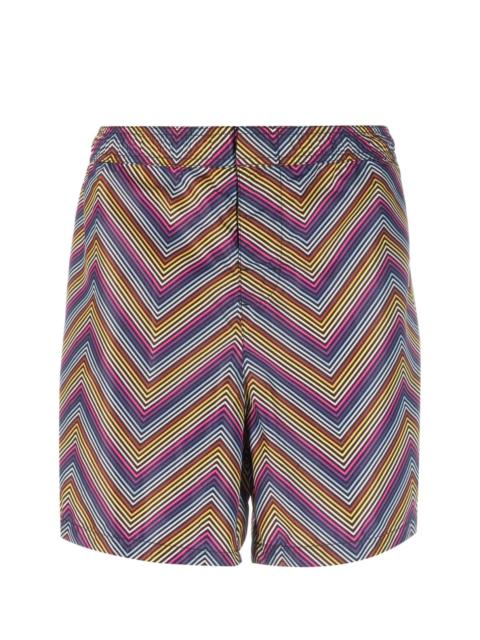 Missoni ZIGZAG-PRINT SWIM SHORTS