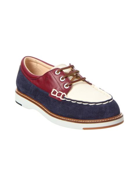 Tod's TOD’s Leather & Suede Boat Shoe