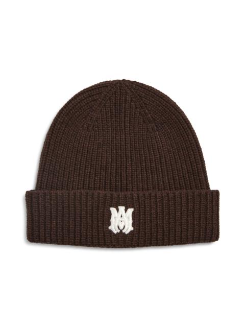 AMIRI AMIRI MA Wool Beanie in Dark Brown at Nordstrom