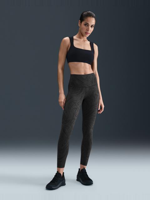 Nike Nike Zenvy Women's Gentle-Support High-Waisted 7/8 Printed Leggings