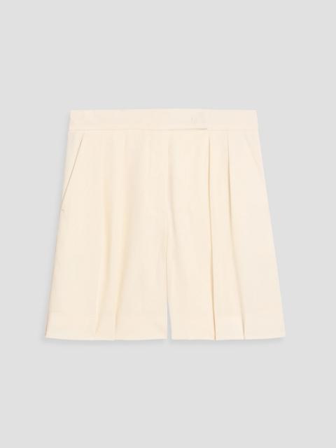Max Mara Priamo wool-crepe shorts