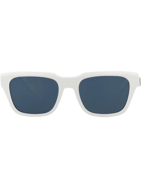 Dior Dior Square-Frame Acetate Sunglasses White White Blue (DM40052I-53-24V)