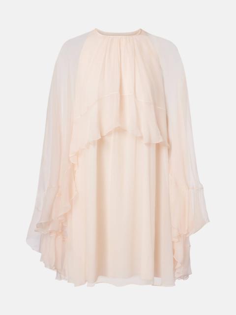 Chloé Ruffled silk minidress